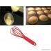 Liyzlj Egg Whisk Grips Nylon Silicone Egg Whip Hand Whisk Shaker- 12inches (red) - B01CQW46DQ